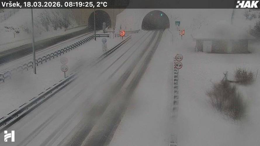 Dio Hrvatske pod snijegom: Evo kakvo nas vrijeme čeka sutra!