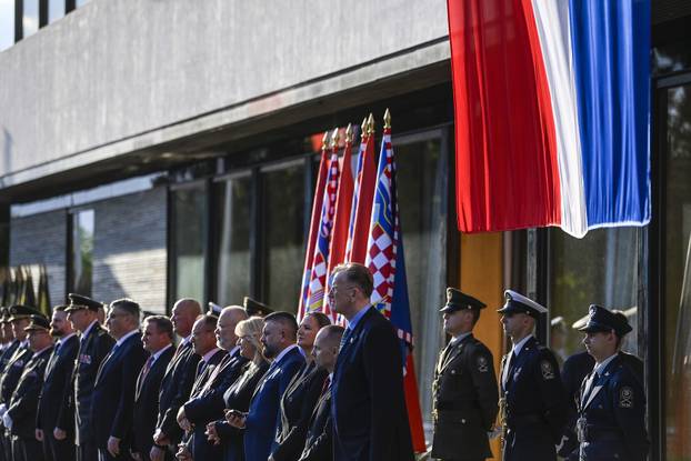 Zagreb: Svečani prijem povodom Dana policije u Predsjedničkim dvorima