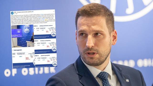 HDZ hvali Radića: 'Neka Puljak, Filipović i Tomašević građanima objasne zašto otimaju od plaća'
