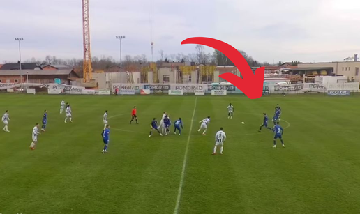 VIDEO Brani&ccaron; Slavena odapeo loptu sa svoje polovice i zabio!