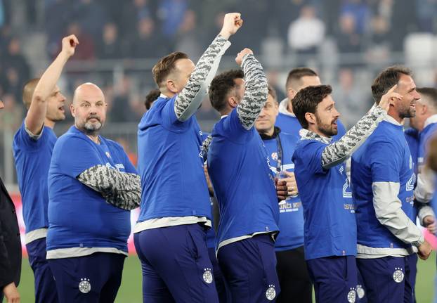 Nogometaši Dinama pobjednici su SuperSport Hrvatskog nogometnog kupa