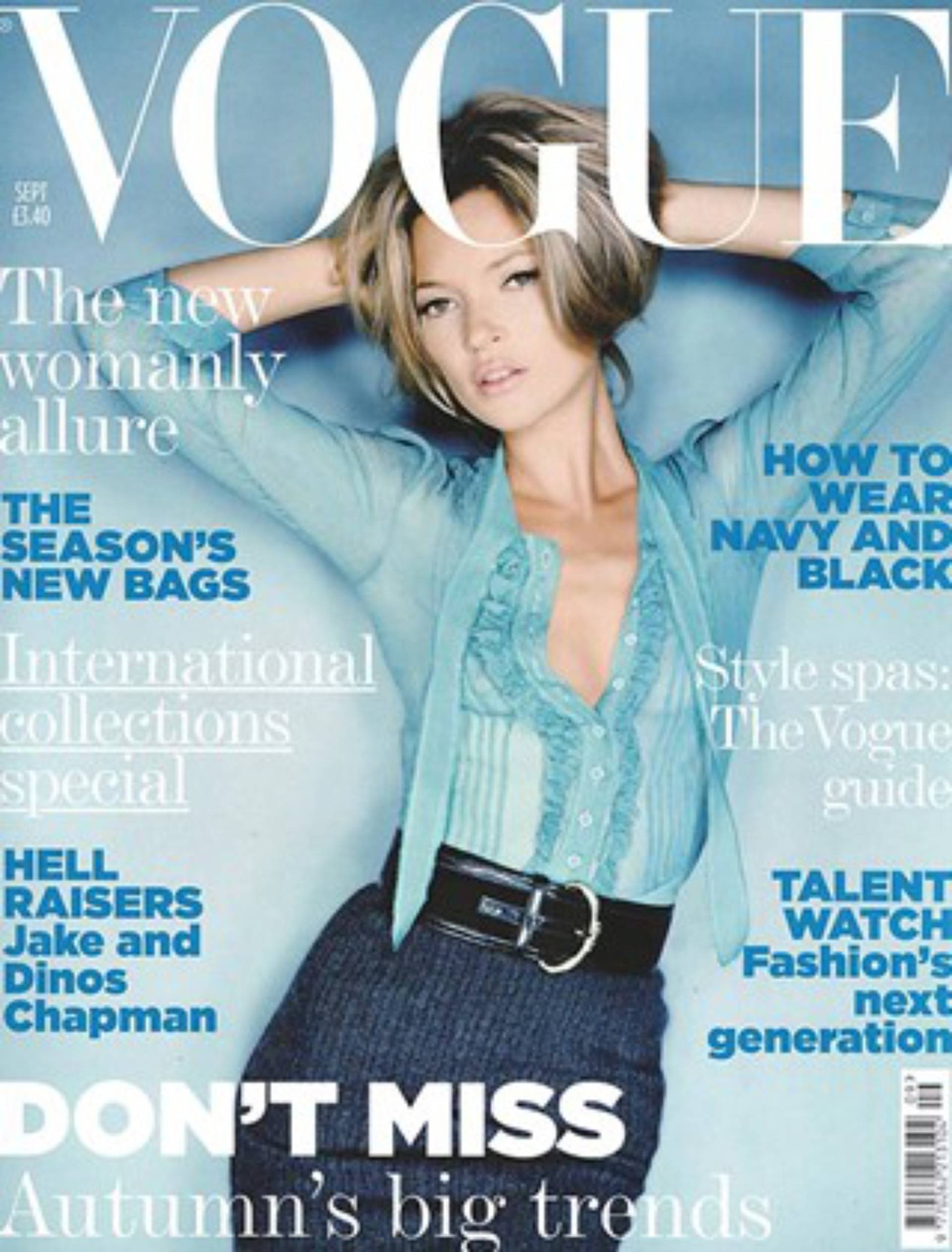Журнал вог сайт. Кейт Мосс обложка Вог. Кейт Мосс 2005. Kate Moss журнал. Кейт Мосс Вог первая обложка.