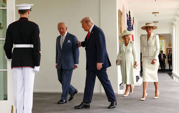 Britain's King Charles and Queen Camilla in the United States for state visit