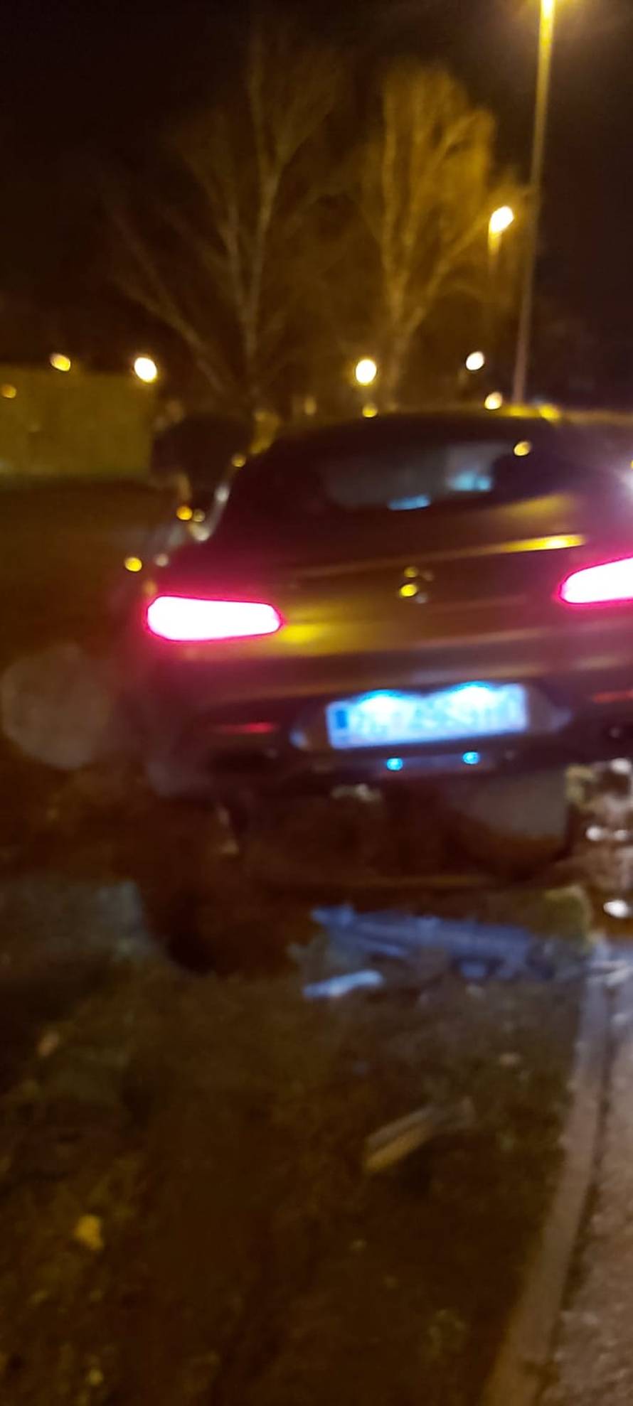 Snimio Mercedes od milijun kn kako divlja malo prije nesreće