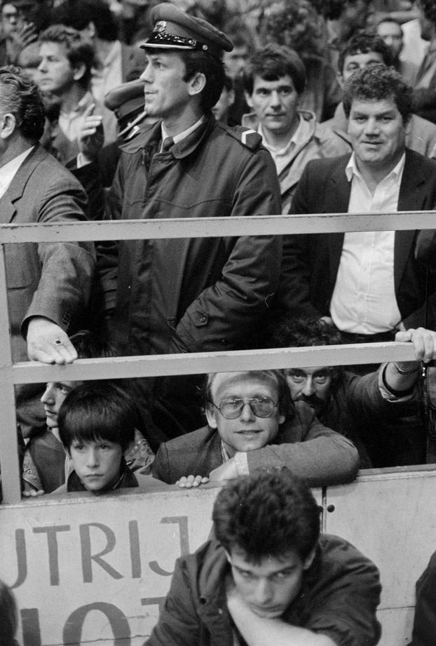 Druga utakmica finala play-offa Prvenstva Jugoslavije 1986. godine, KK Cibona - KK Zadar