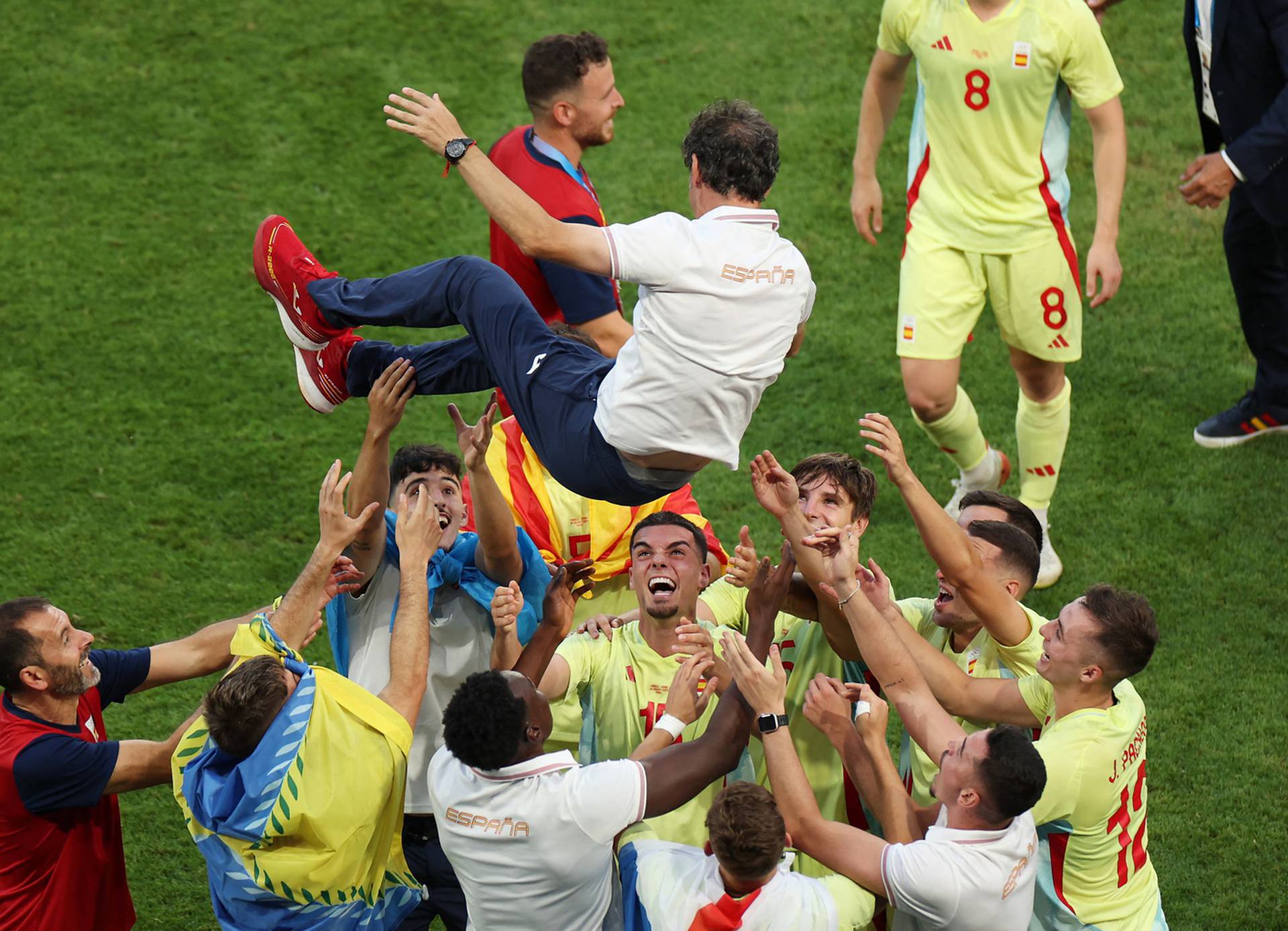 Football - Men's Gold Medal Match - France vs Spain