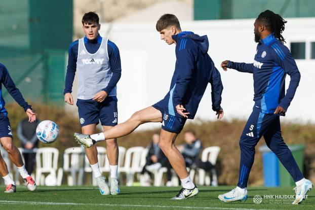 FOTO Hajdukovce u Španjolskoj dočekali idealni uvjeti. Gattuso s kapom 'dirigirao' igračima