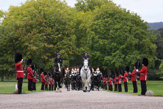 U.S. President Trump makes second state visit to Britain