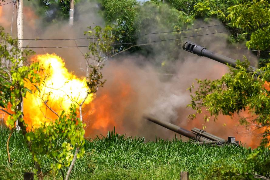 Thailand and Cambodia exchange heavy artillery as fighting rages for a second day