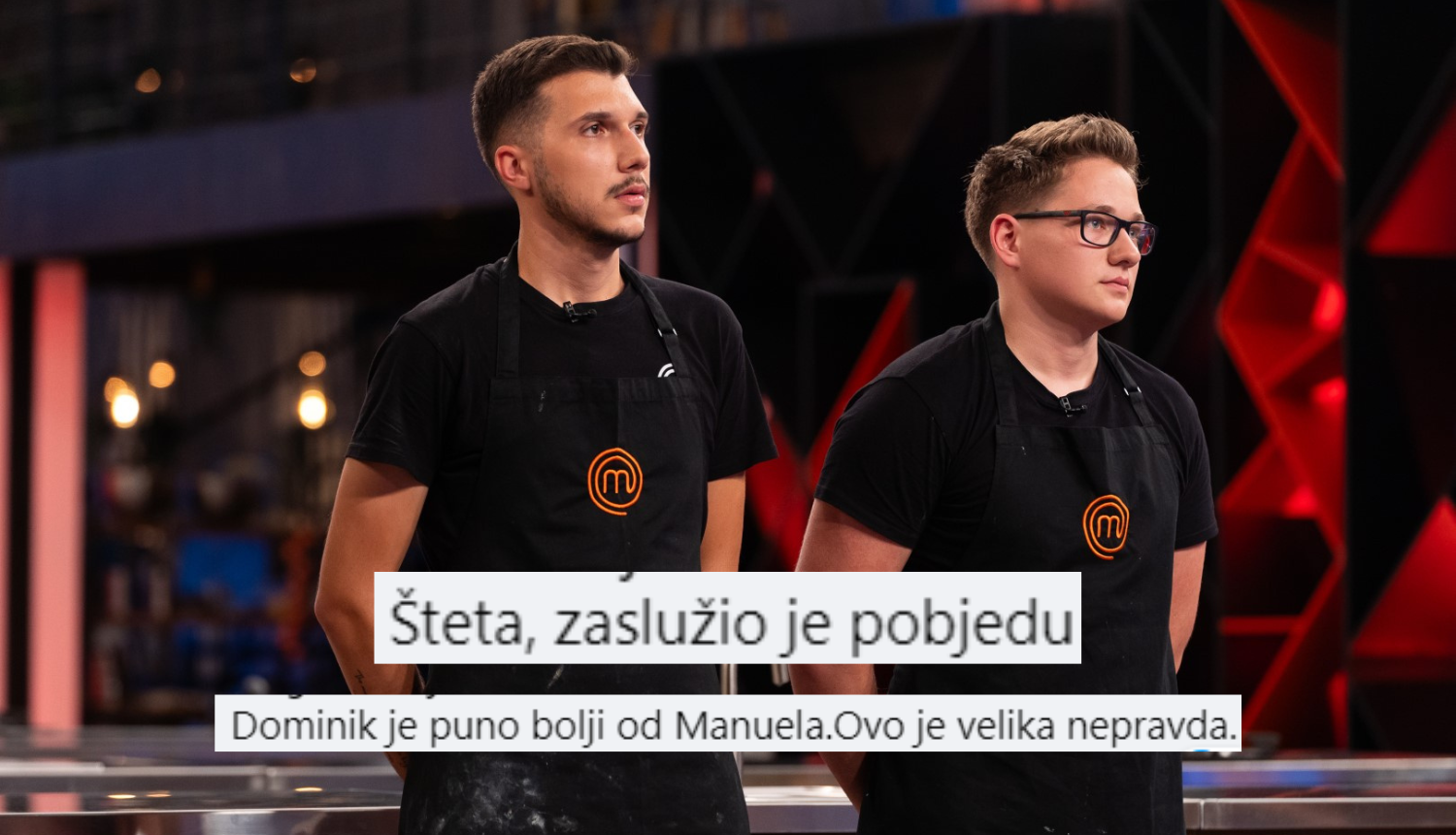 Dominikov odlazak rastužio je gledatelje, neki smatraju da je show trebao napustiti Manuel