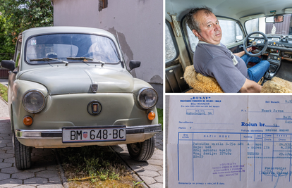 Fićo star 50 godina iz Belog Manastira: 'Stric ga je kupio za dvije plaće, prolazi i eko test!'
