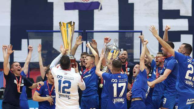 Futsal Dinamo je u Draženovu domu pobijedio Olmissum i osvojio prvi naslov prvaka Hrvatske 