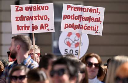 U štrajk ide 4000 zdravstvenih djelatnika: 'Štrajkat ćemo svi od Vukovara do Dubrovnika...'