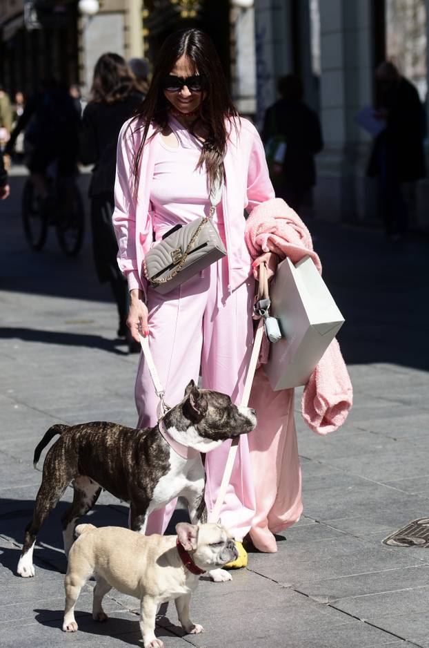 Zagreb: Borna Kotromanić prošetala pse centrom grada