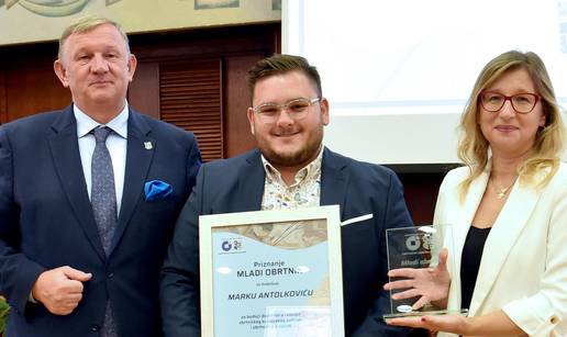Finalist Supertalenta Marko Antolković danas je mladi obrtnik godine i muzikoterapeut