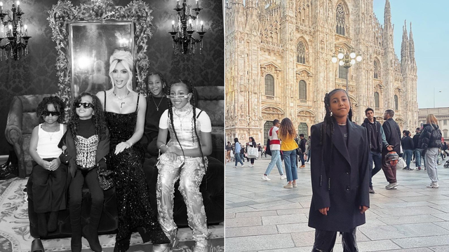 Kim Kardashian razgledavala s djecom Milano nakon Tjedna mode, posjetili i Muzej iluzija