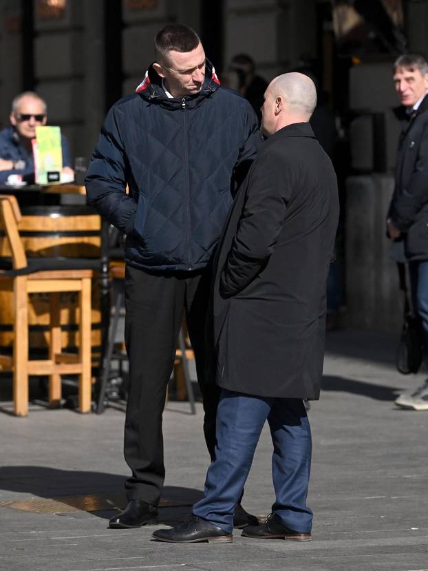 EKSKLUZIVNO Zagreb: Josip Dabro i Ivan Penava razgovarali su u centru grada 