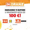 SAMO DANAS Godišnji Oranž za 10,99 €! Zgrabi kupone za Lidl, Avenue Mall i još 112 € kupona