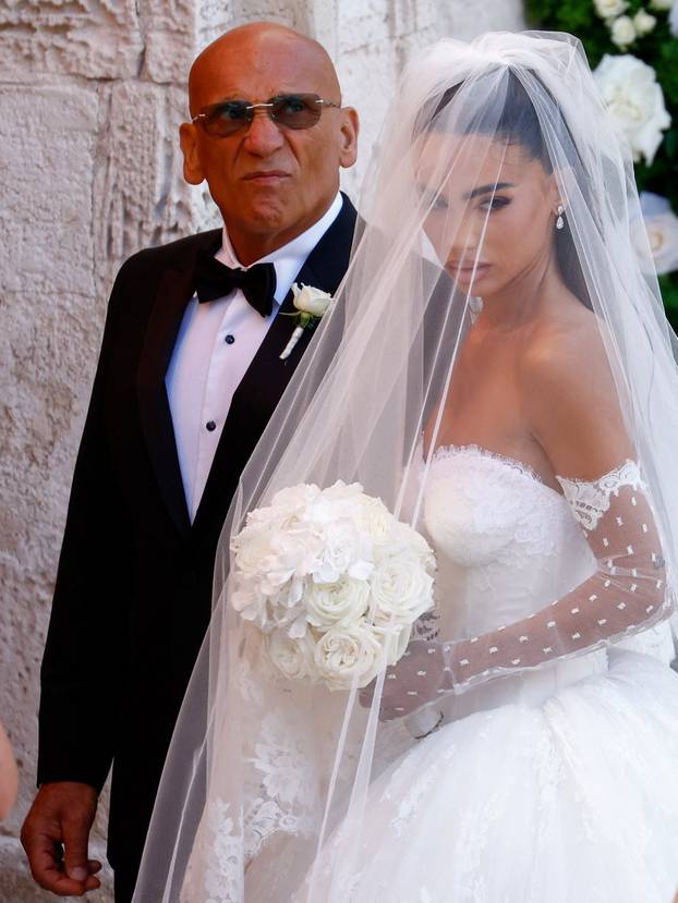 Manchester City goalkeeper and Italy captain Gianluigi Donnarumma marries Alessia Elefante in Locorotondo