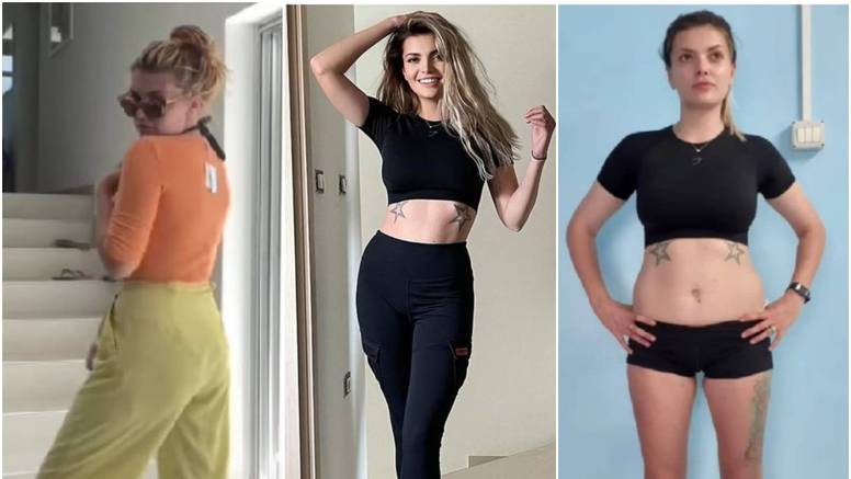 VIDEO Ella Dvornik otkrila kako izgleda nakon što je skinula 9 kilograma: 'Rad i odricanje'