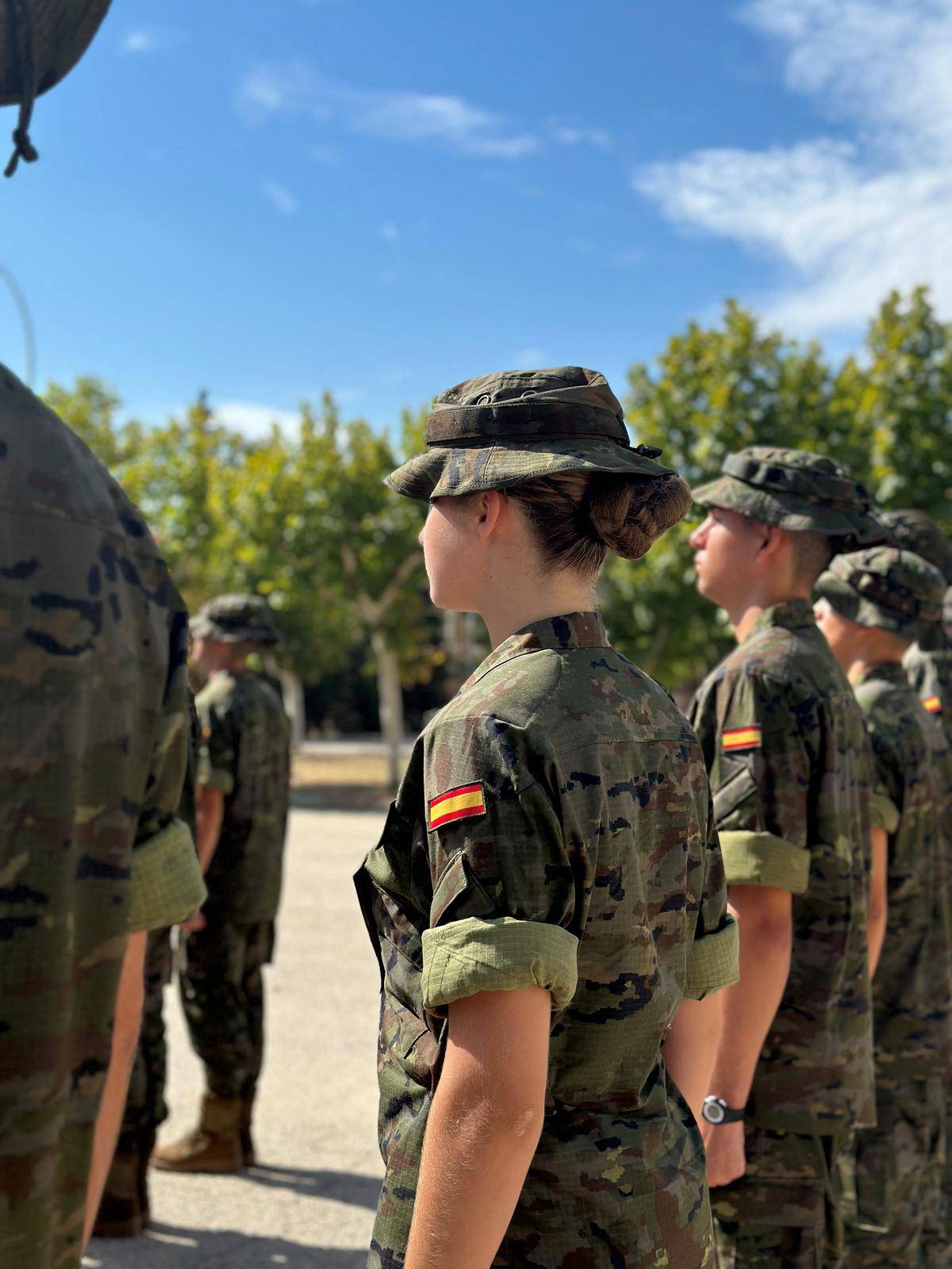 Spain's Princess Leonor begins military training in Zaragoza