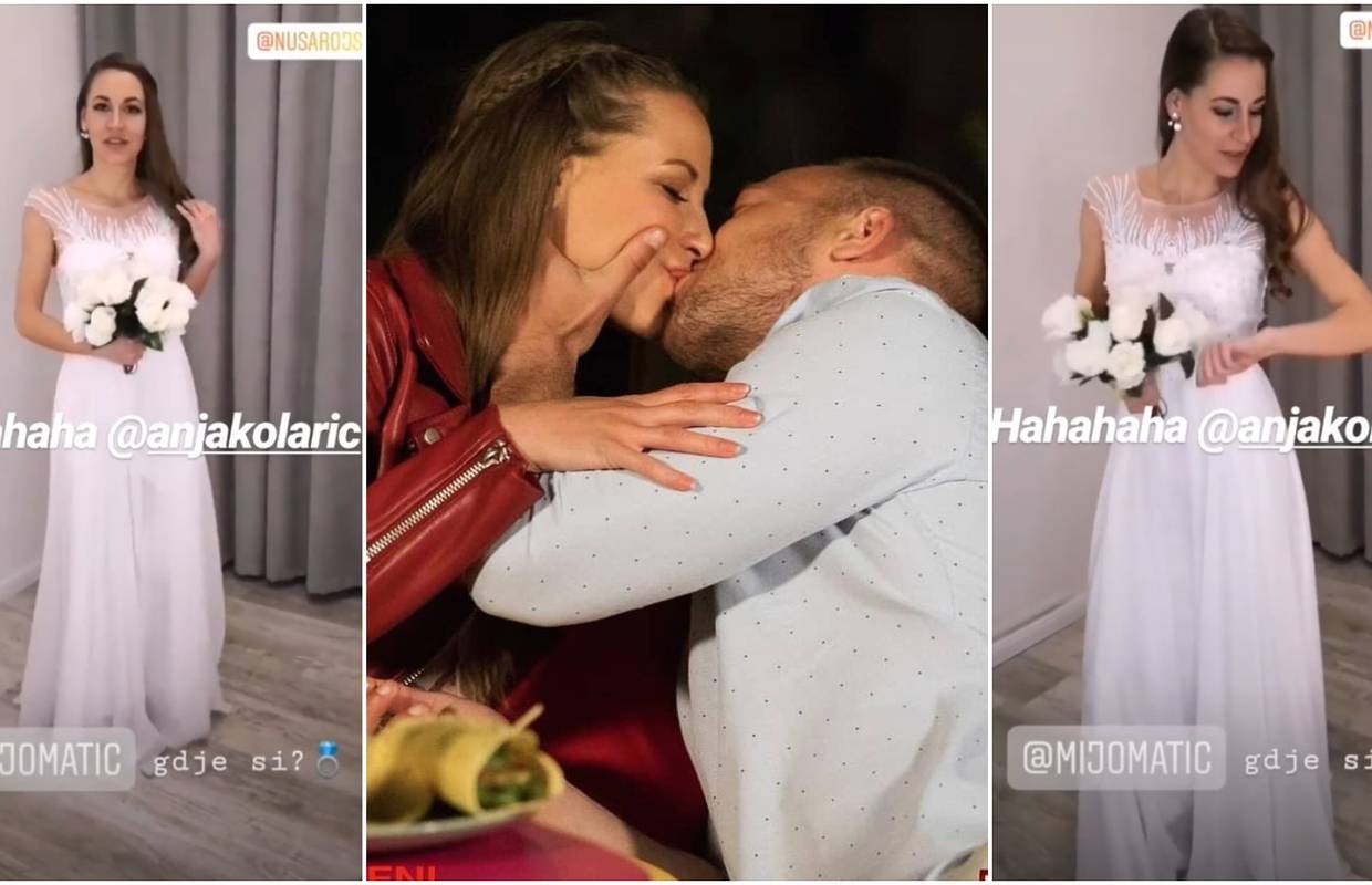 Nuša pozirala u vjenčanici pa upitala: Mijo Matić, gdje si ti?