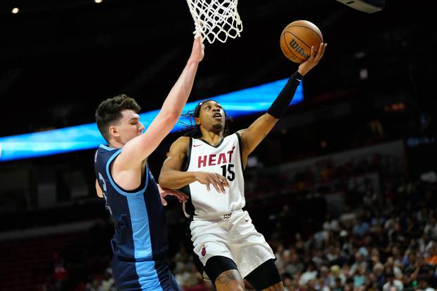 NBA: Summer League-Memphis Grizzlies at Miami Heat