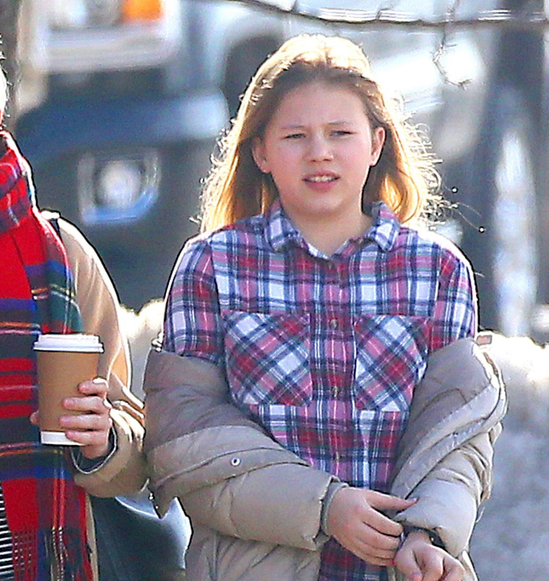*EXCLUSIVE* Michelle Williams and her daughter Matilda step out in snowy Brooklyn