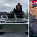VIDEO: Ukrajinska influencerica na TikToku podučava ljude kako voziti zarobljene ruske tenkove