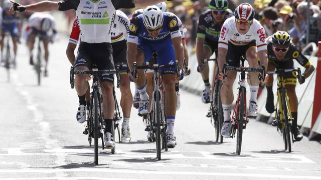 Cycling - Tour de France cycling race - Stage 1 from Mont-Saint-Michel to Utah Beach Sainte-Marie-du-Mont
