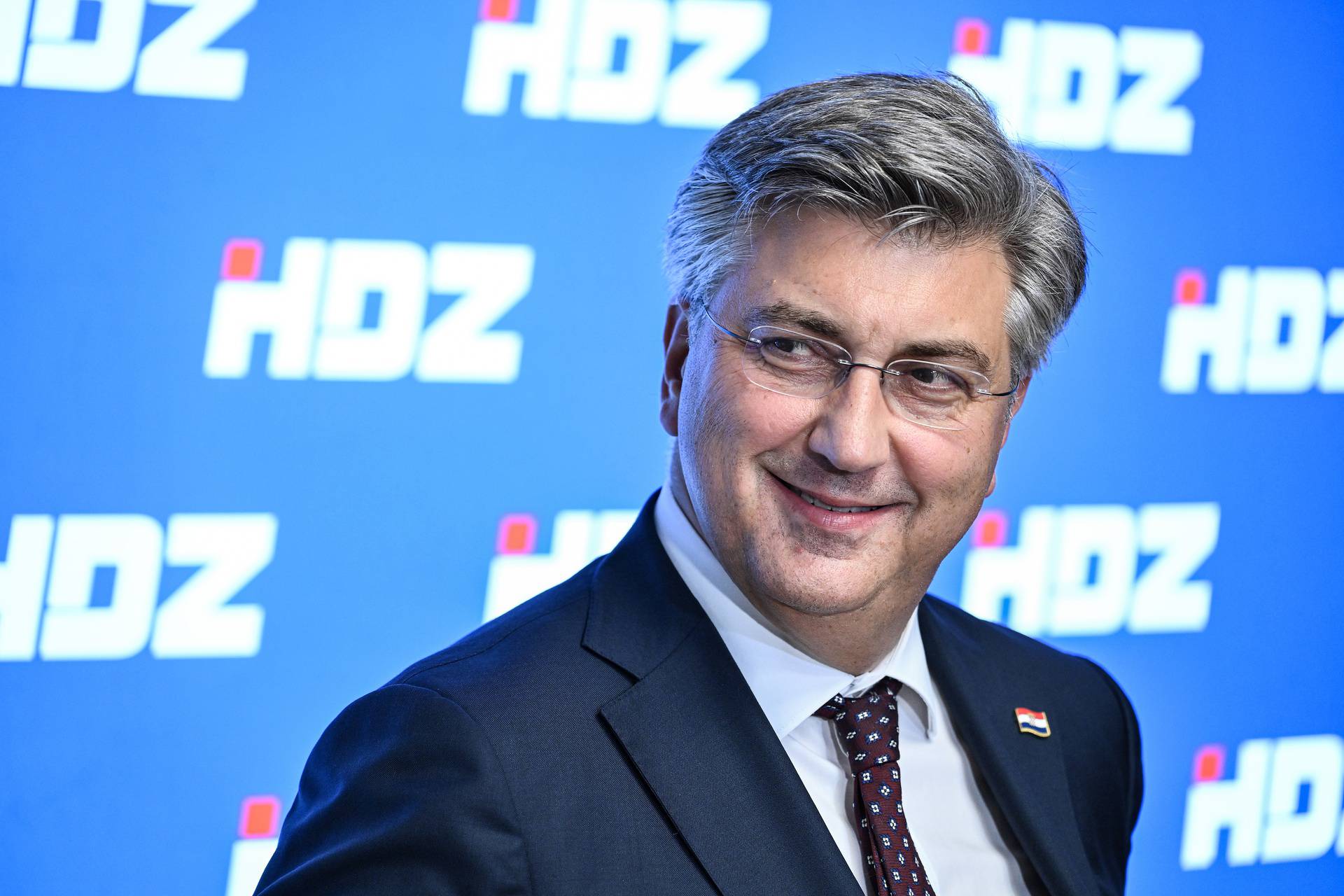 Zagreb: Andrej Plenković obratio se medijima nakon sjednice Predsjedištva HDZ-a