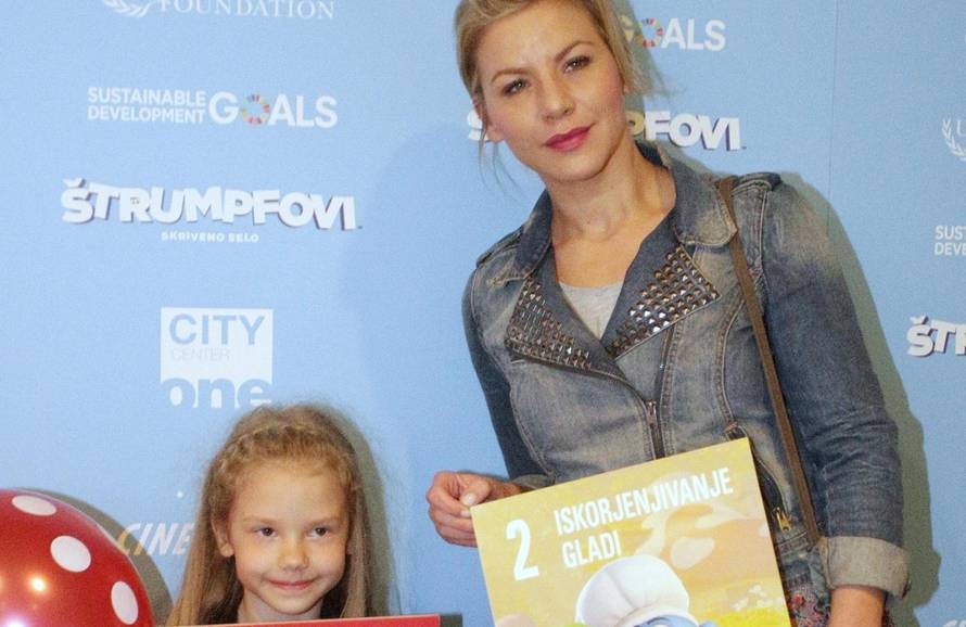 Štrumpfeta Ana Begić je svoju kći Lanu povela u Skriveno selo