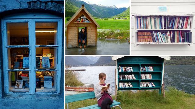 Ovaj norveški gradić pretvorio je napuštene kuće u knjižnice