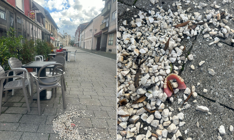 'U Hrvatskoj toliko puše da je nekome odnijelo zubalo! Evo ga tu na podu. Tražimo vlasnika'