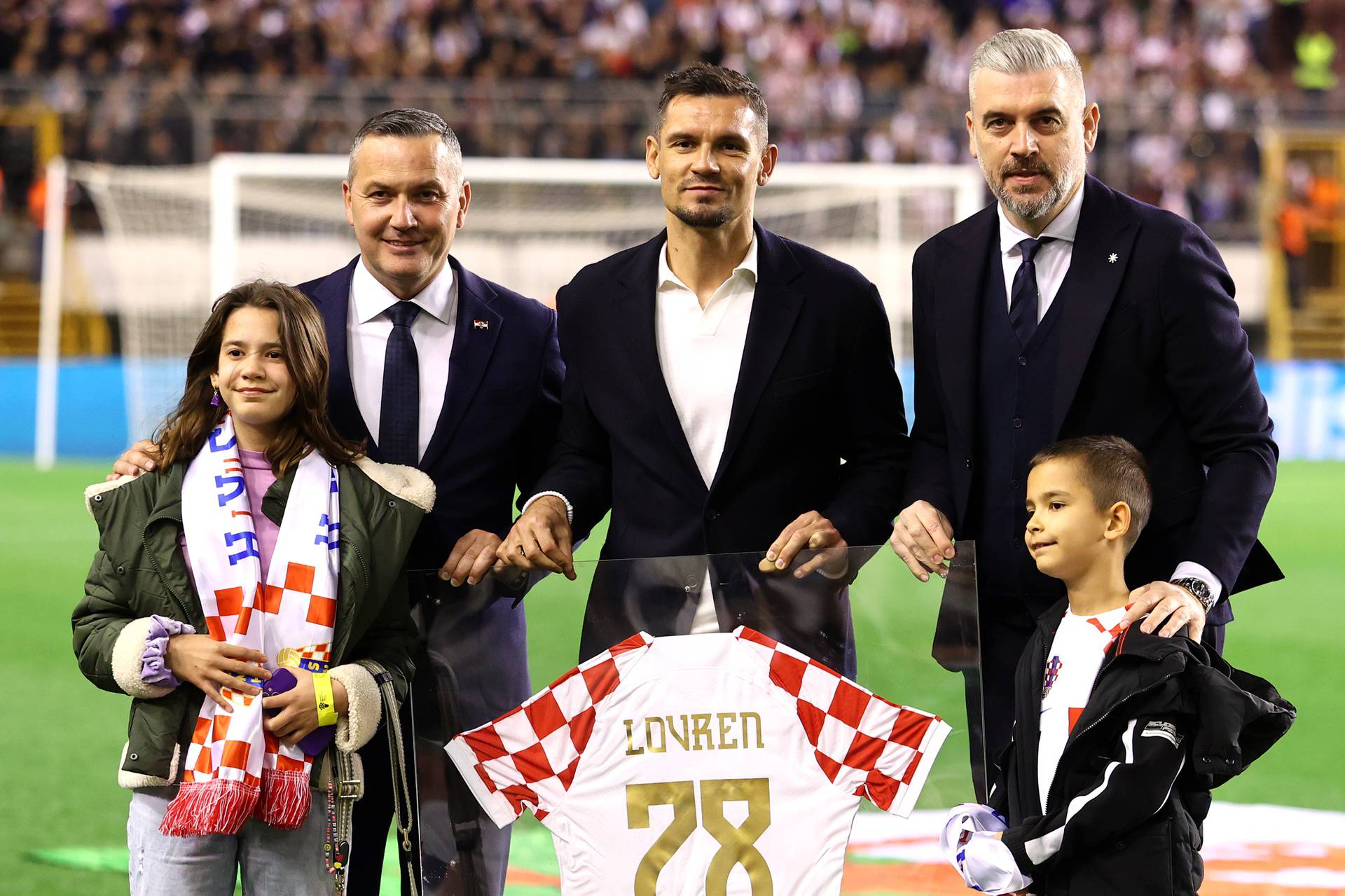 Split: Lovren i Strinić na Poljudu su se  oprostiti od hrvatske reprezentacije