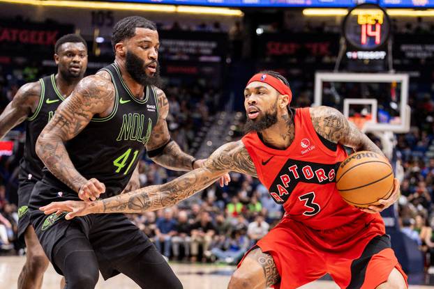 NBA: Toronto Raptors at New Orleans Pelicans