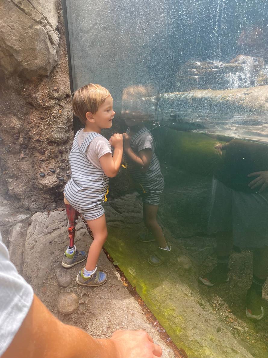 FOTO Maleni Šimun upoznao je svog heroja Modrića: 'Ispunila mu se želja, bio je bez riječi!'