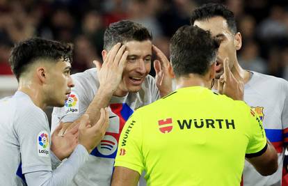 Lewandowski dobio crveni, Barcelona pobjegla Realu!