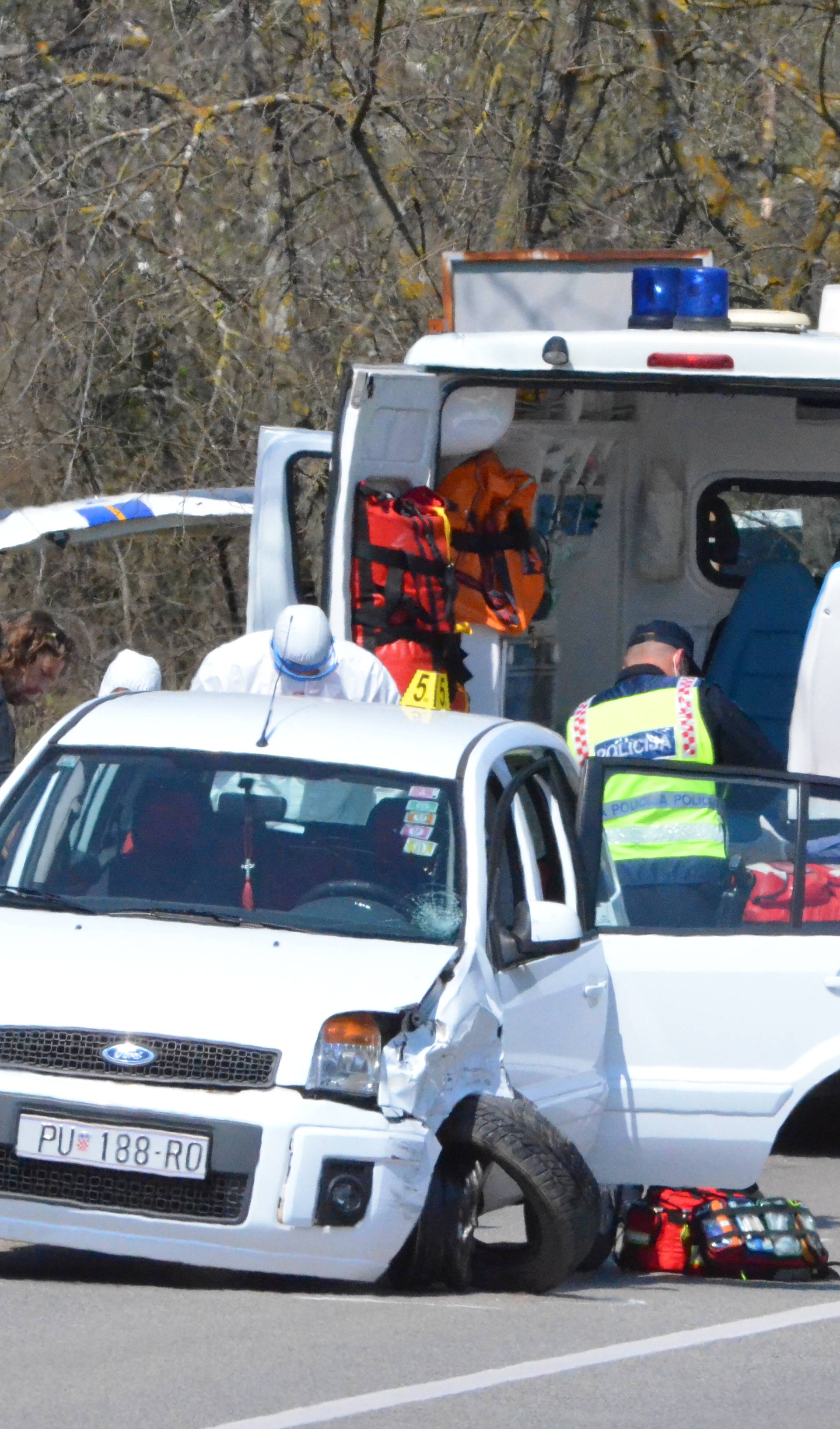 Teška nesreća u Istri: U sudaru s autom ozlijeđen motociklist