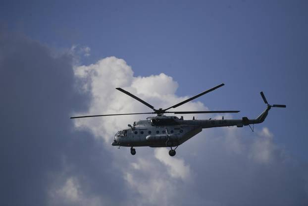 Zagreb: Generalna proba svečanog vojnog mimohoda - zračne snage 