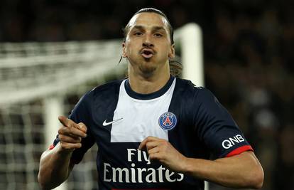 Ibrahimović je ''hat-trickom'' srušio Lorient za slavlje PSG-a