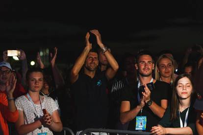Zadar: Novak Đoković uživao na Gibonnijevom koncertu