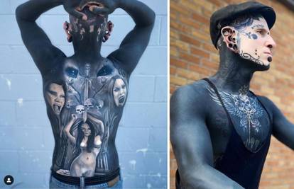 Tetovirao je cijelo tijelo: 'Fanovi mi govore da odlično izgledam'