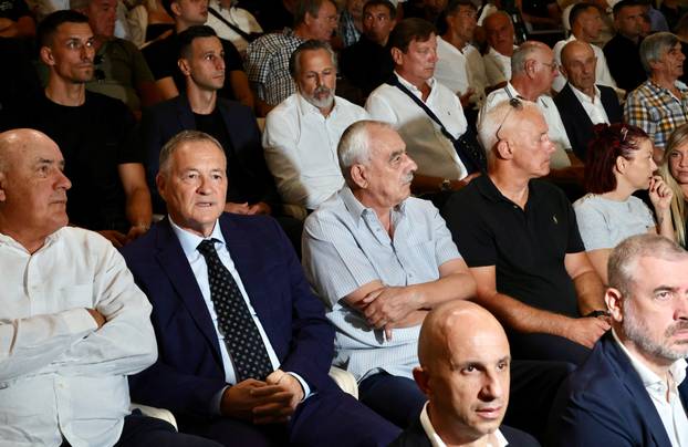 Split: Komemoracija za Ivana Gudelja na Poljudu