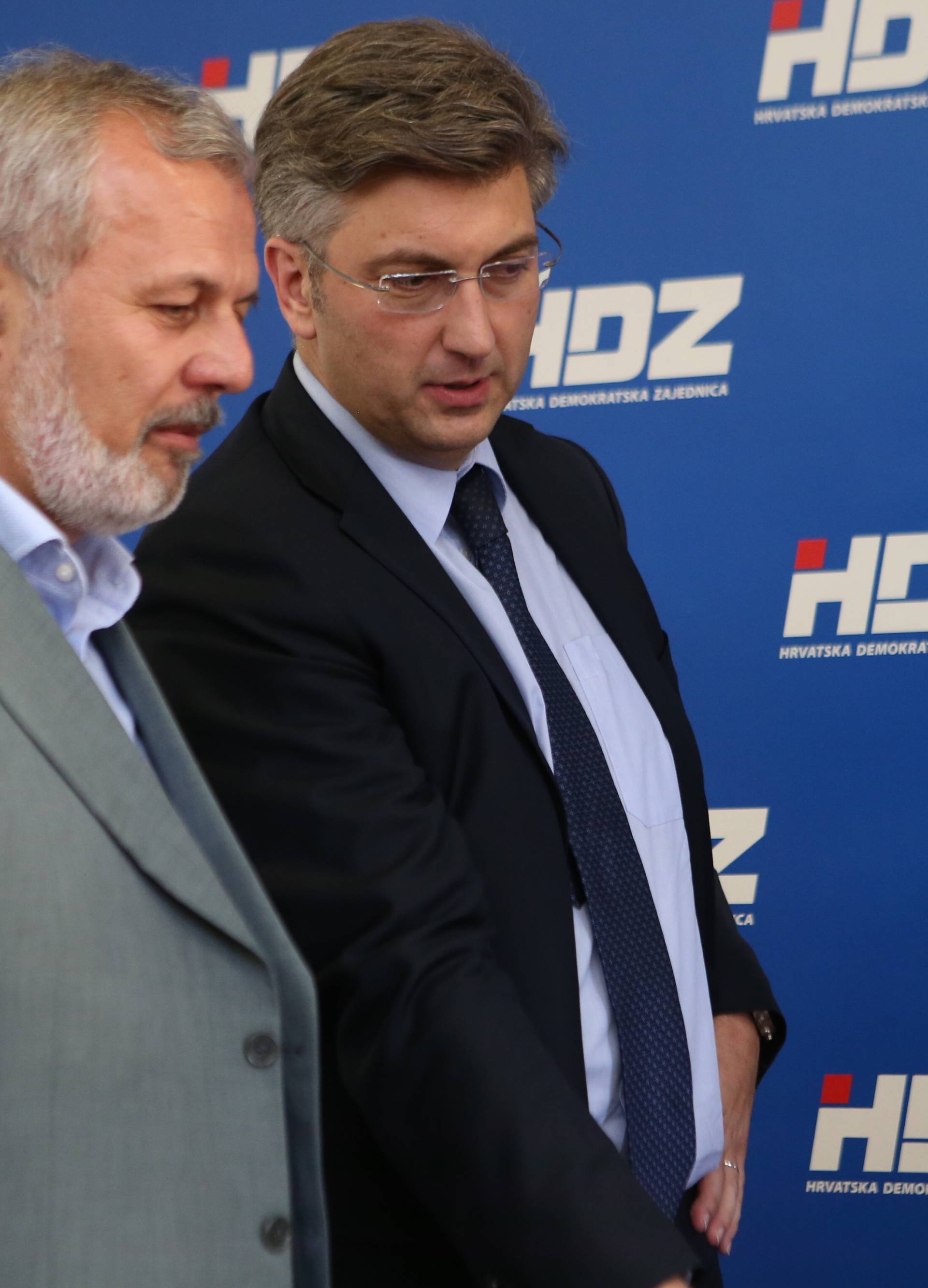 Plenković: 'Velika koalicija nije moguća niti nam je potrebna'