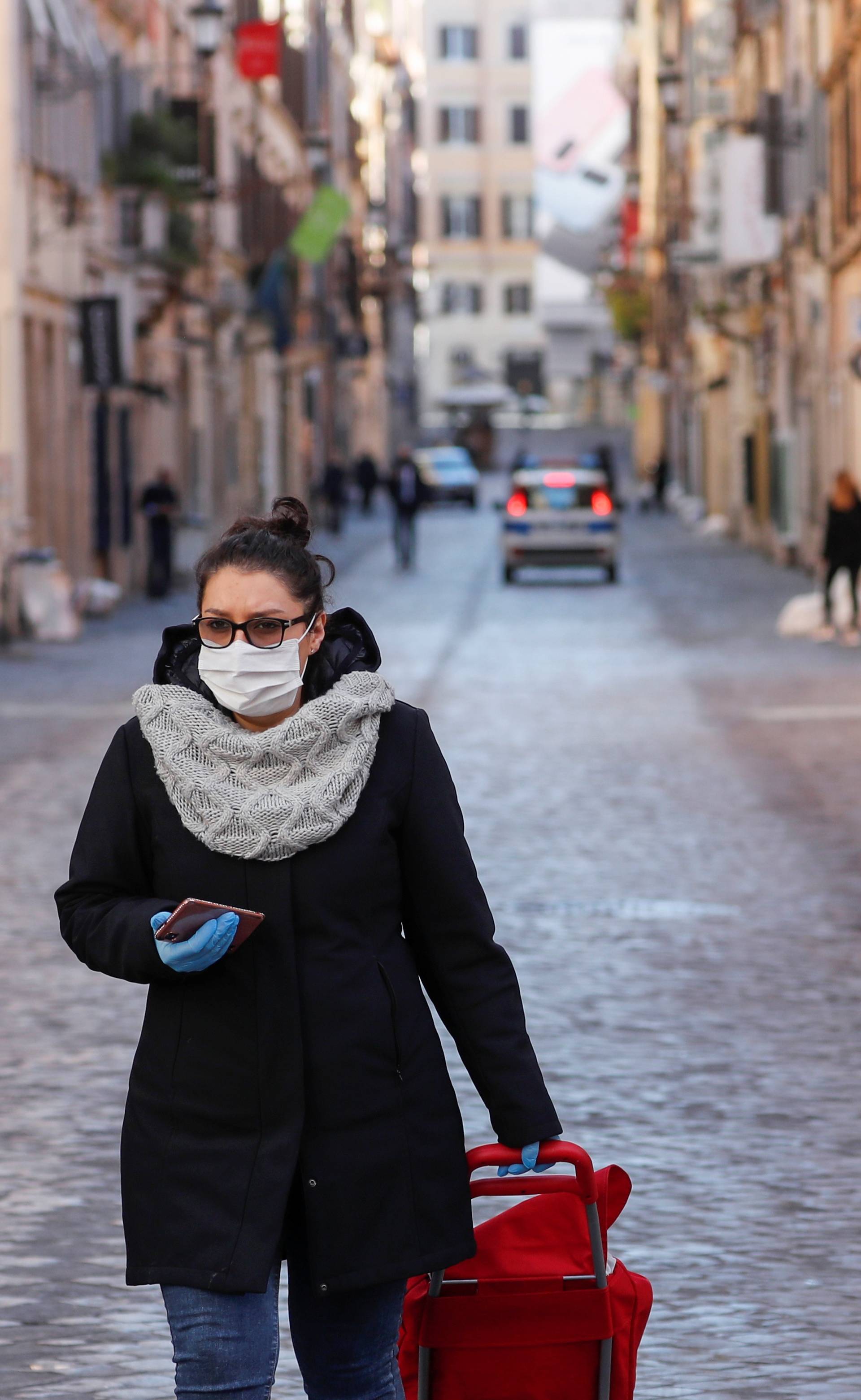 Day three of Italy's nationwide coronavirus lockdown, in Rome