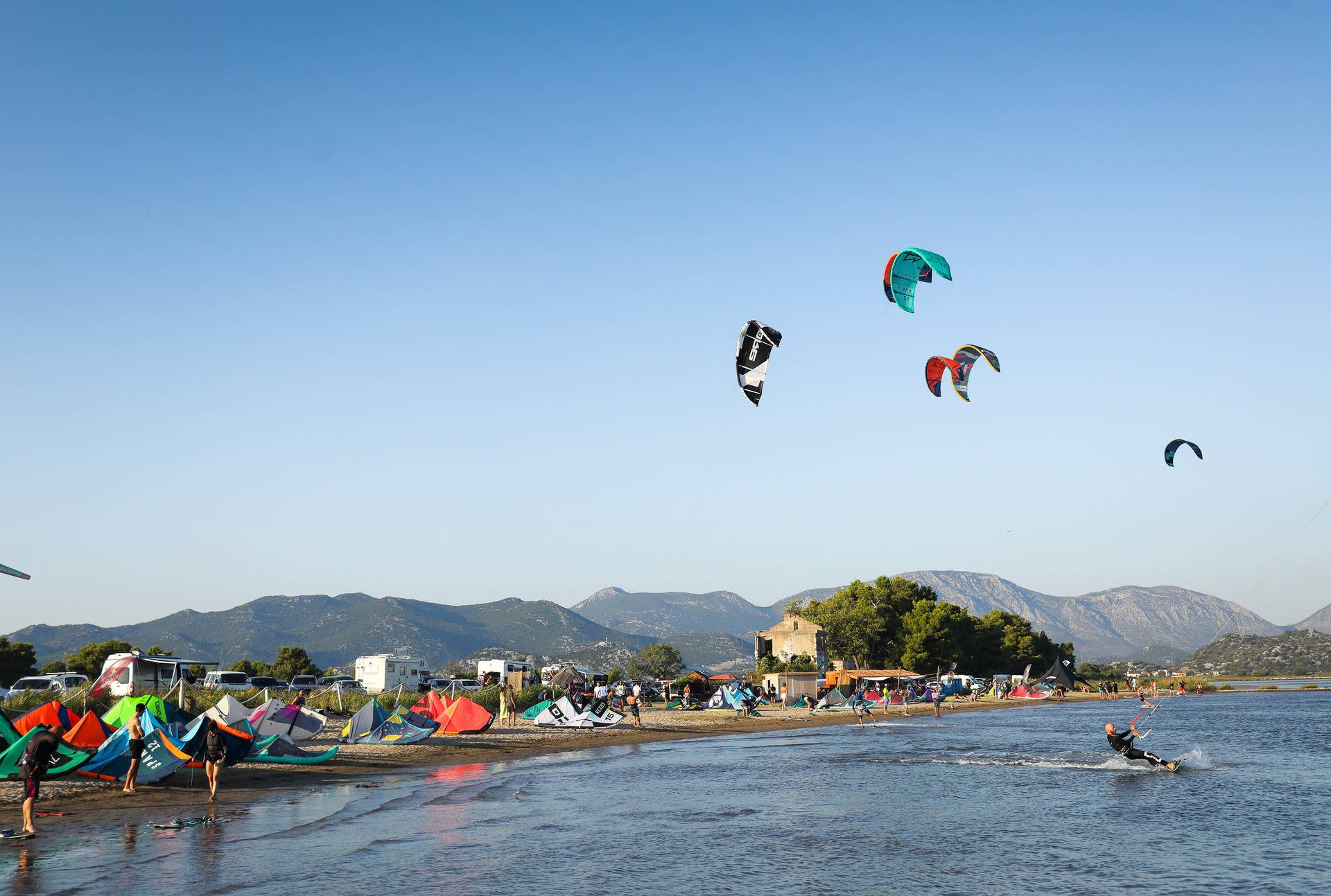 Ušće Neretve je postalo raj za kitesurfere i top destinacija, a za sve je zaslužan mladi Lovre