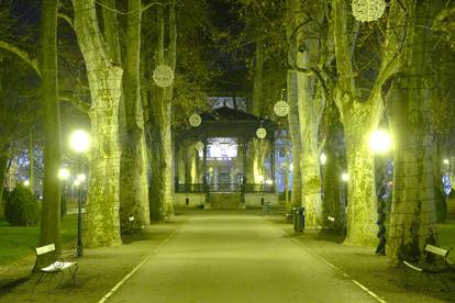 Centar Zagreba u hladnim večernjim satima