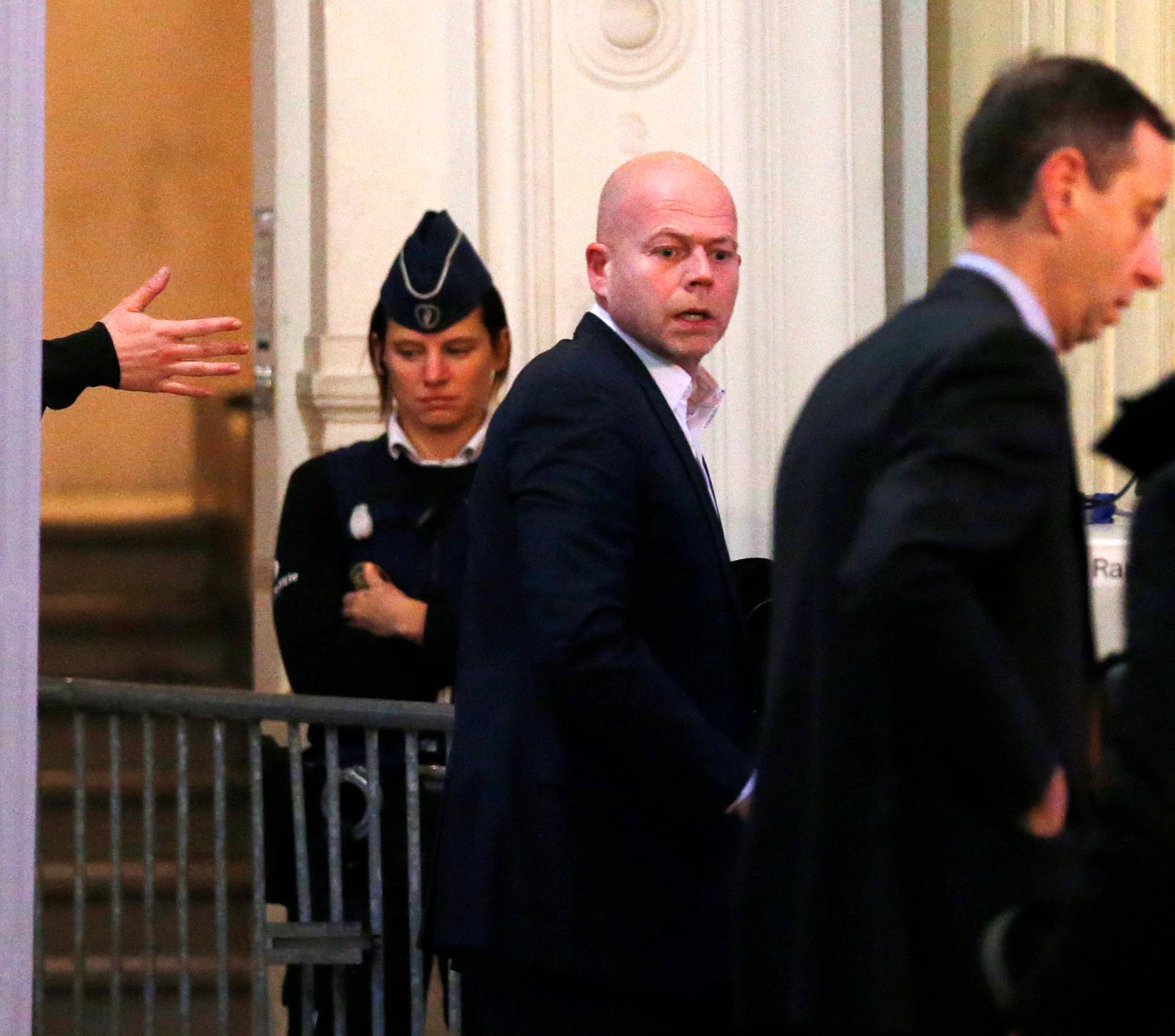 Belgian lawyer Mary, who is defending Salah Abdeslam, arrives at Brussels Palace of Justice