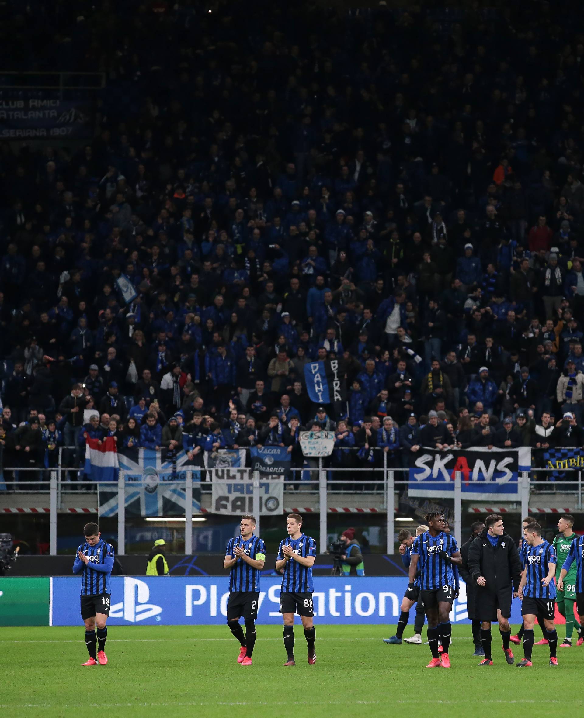 Atalanta v Valencia - UEFA Champions League - Round of 16 - First Leg - Giuseppe Meazza